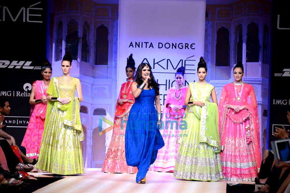 celebs walk the ramp for anita dongres show at lfw 2013 8