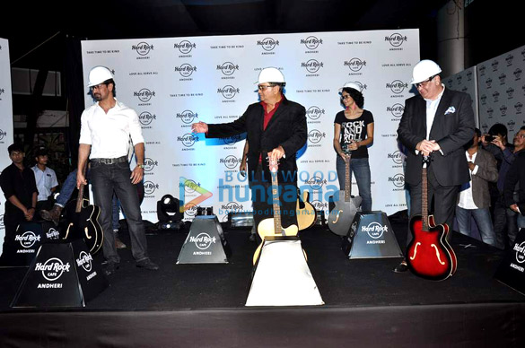 subhash ghai at the launch of the new hard rock cafe 3
