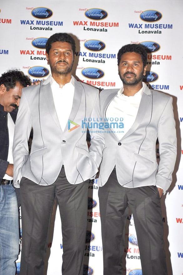prabhu dheva unveils his wax statue at celebrity wax museum of lonavla 2