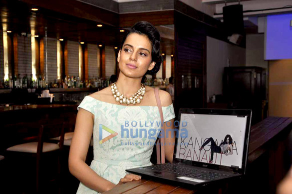 kangna ranaut re launches her official website 4