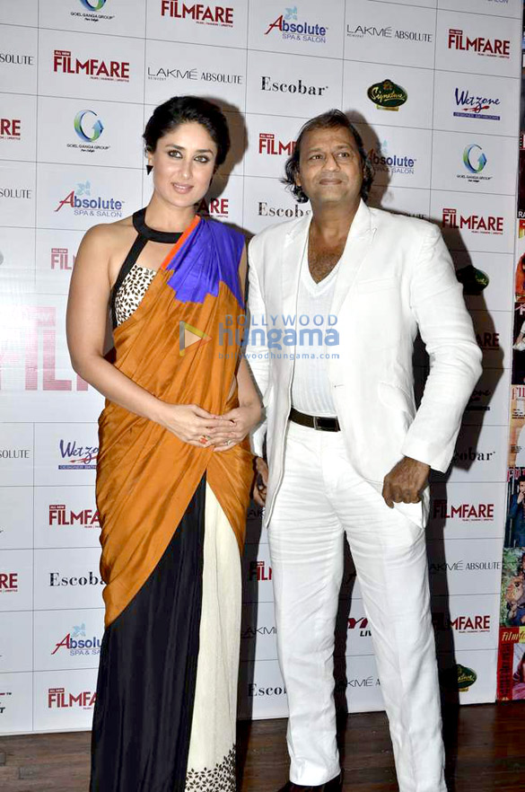 kareena launches latest issue of filmfare magazine 10