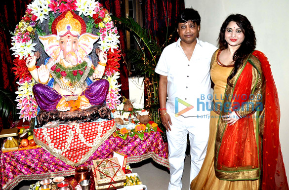 misti mukherjee celebrates ganesh chaturthi at home 6