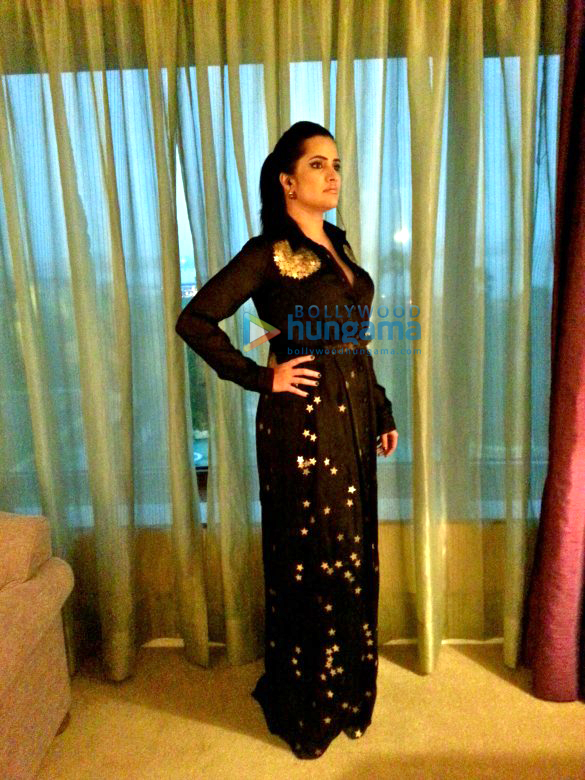 sona mohapatra performance at the cnbc tv18 financial awards 2013 5