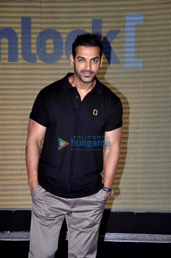 john abraham launches unlock campaign for national geographic channel 6