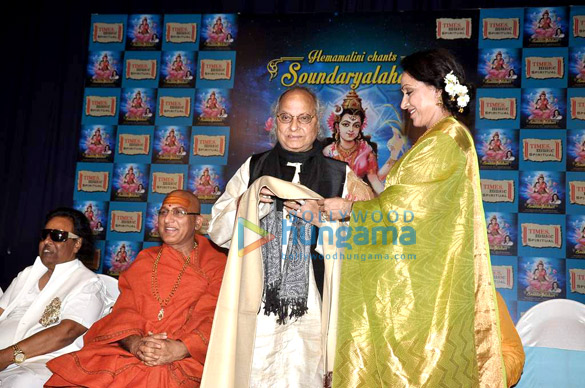 hema malini launches her devotional album soundaryalahari 4