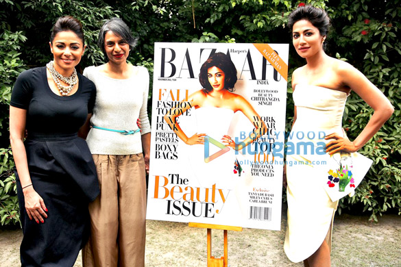 chitrangda singh unveils latest issue of harpers bazaar 2