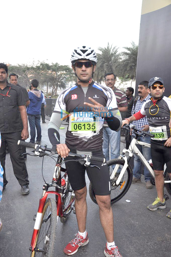 john abraham at tour de india 2013 cyclothon 7