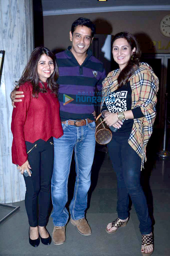 juhi chawla rahul bose and others at the special screening of lakshmi 7