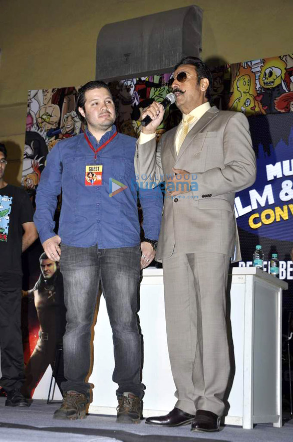 gulshan grover mimoh at mumbai film comic convention 3