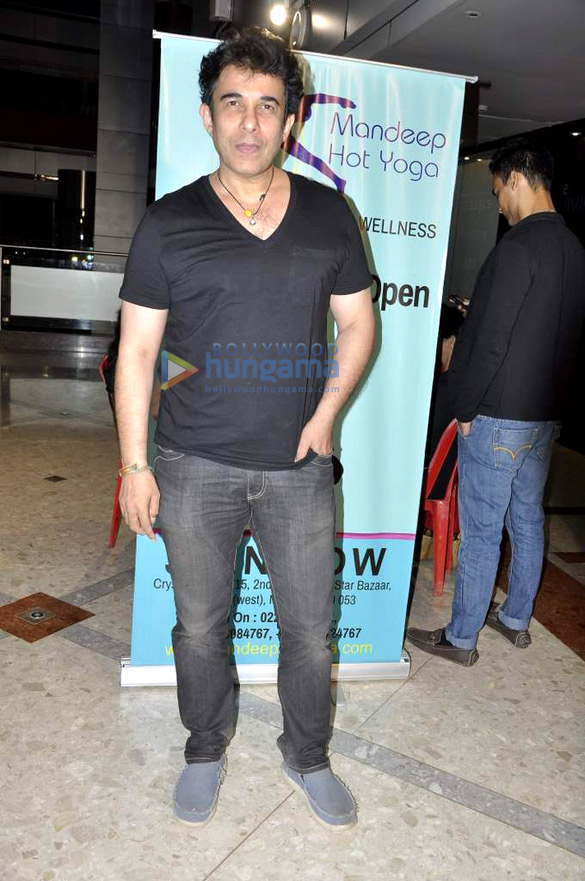 neetu chandra at the launch of mandeep hot yoga 7