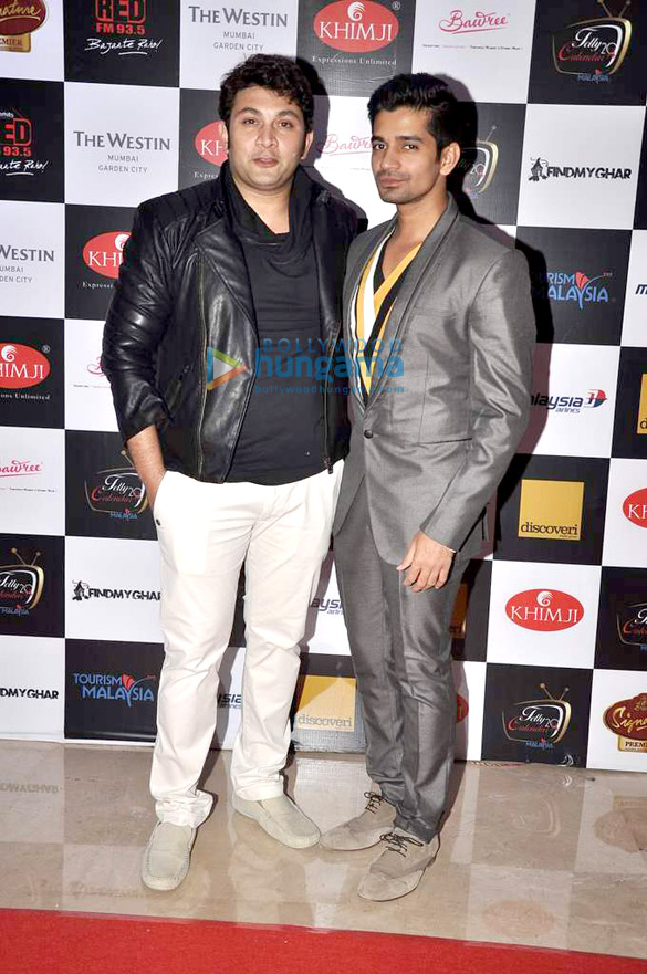 celebs at the launch of telly calendar 2014 3