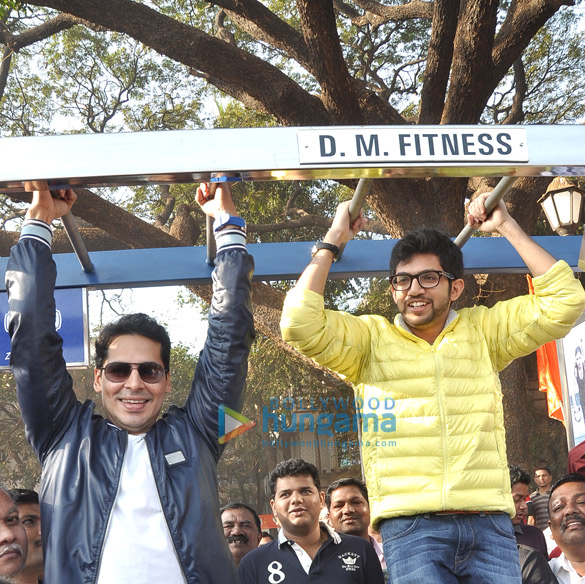 launch of dino moreas d m fitness at shivaji park 5