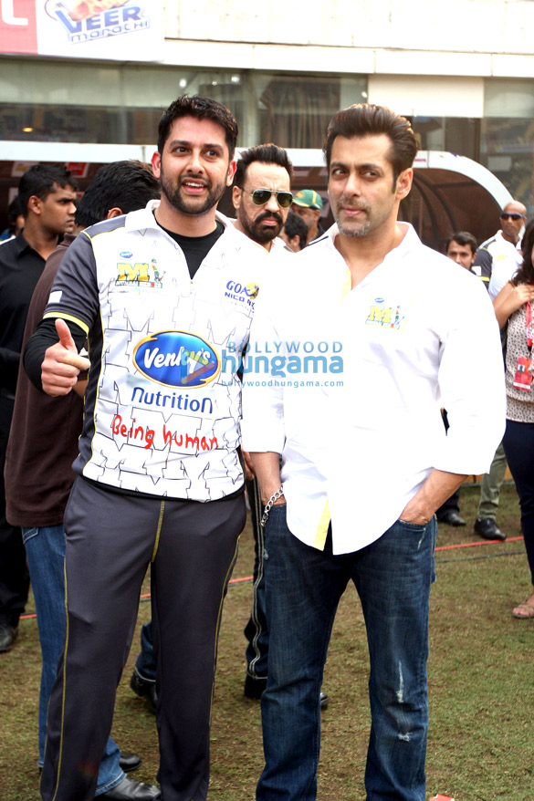 salman daisy huma shruti at ccl match 5