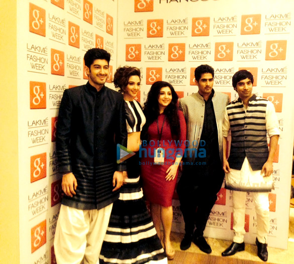 cast of fugly at lakme fashion week 2014 8