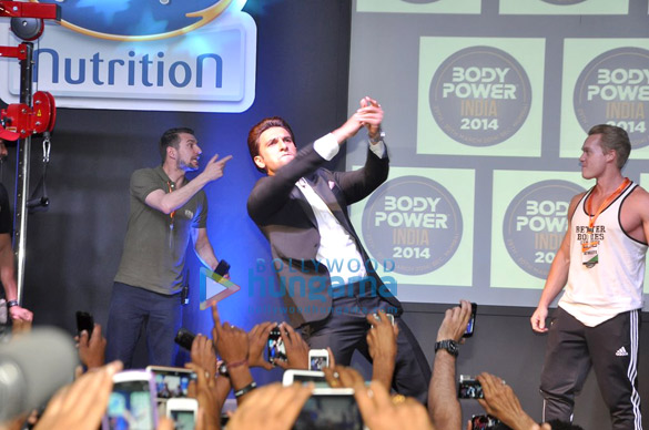 ranveer arjun at uk body power expo fitness exhibition 2014 4