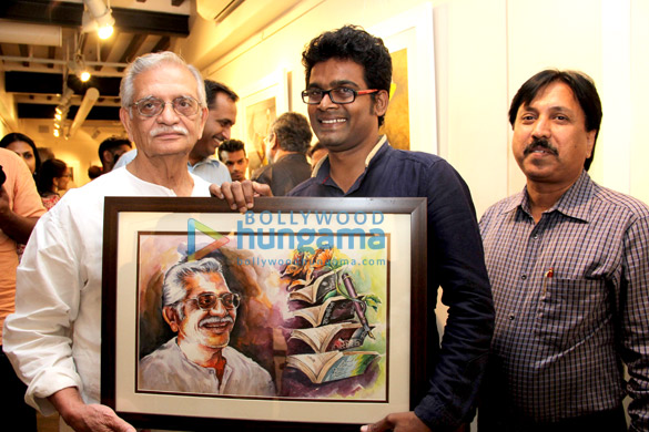 gulzar inaugurates painting exhibition epic on rock shelters 4