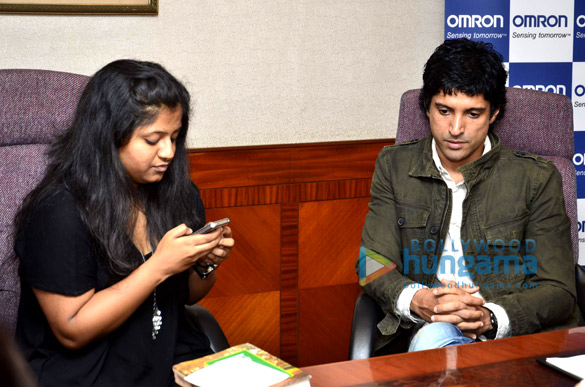 farhan akhtar graces omron campaign for visually impaired 6
