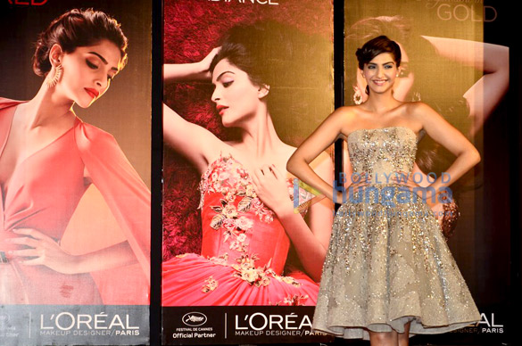 sonam kapoor at loreal event for cannes film festival 2