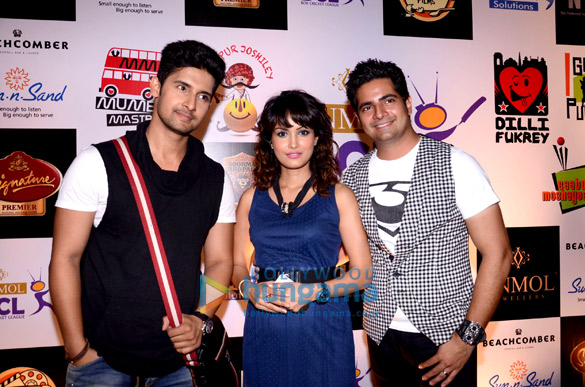 celebs at the success party of box cricket league 16