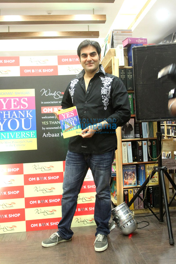 arbaaz khan unveils vickrant mahajans book yes thank you universe 3