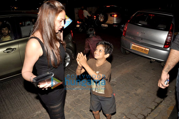 malaika amrita aditi esha others snapped outside olive 9