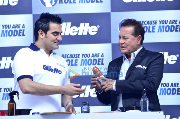 arbaaz salim khan promote gillette 6