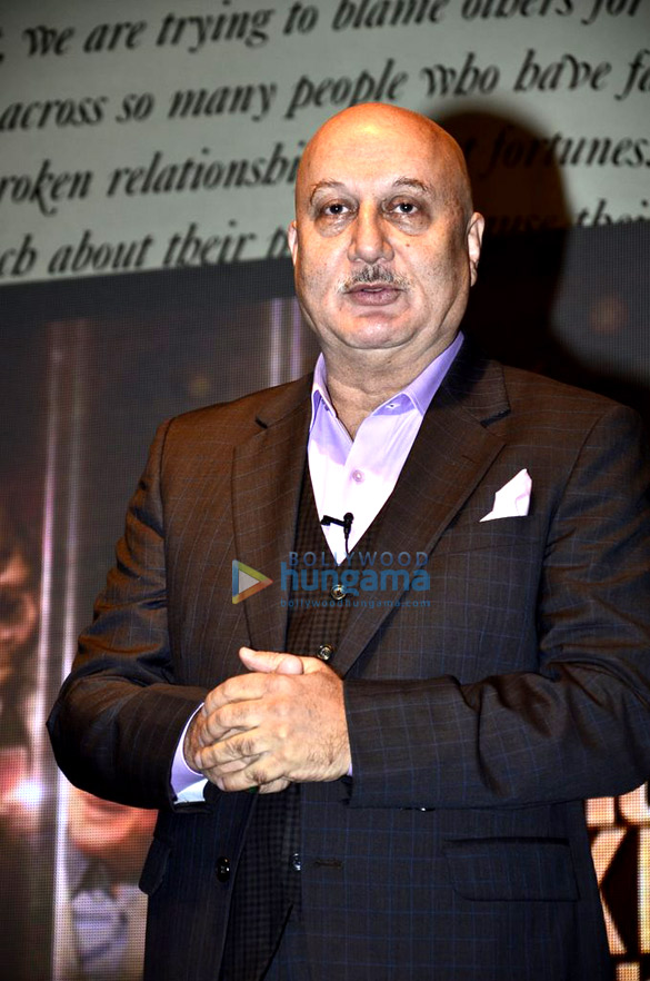 launch of anupam khers new talk show on colors 6