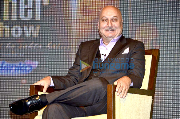 launch of anupam khers new talk show on colors 2