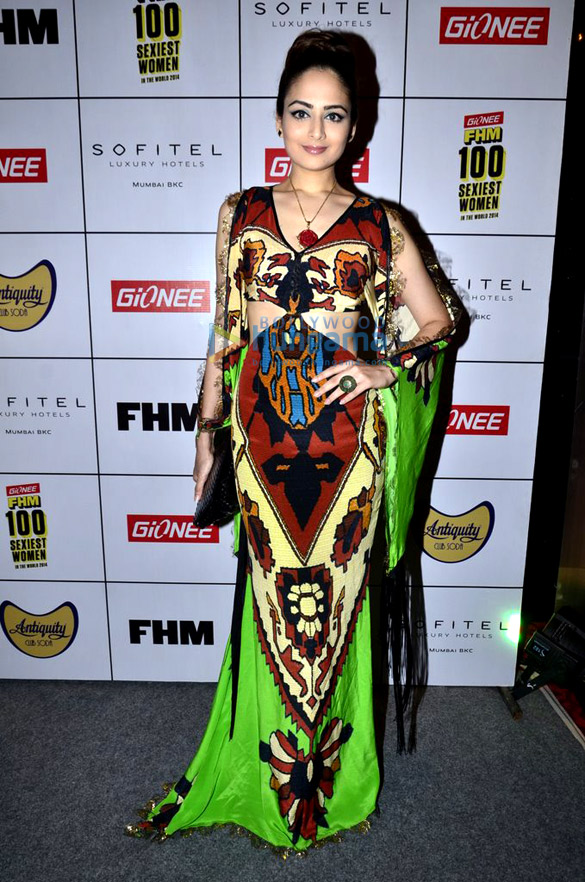 deepika at gionee fhm 100 sexiest women in the world 2014 party 3