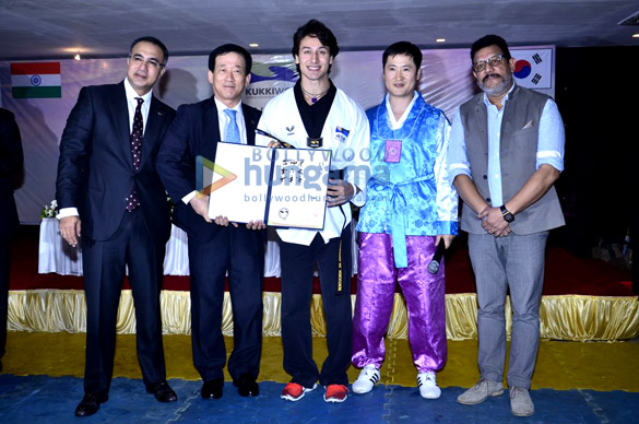 tiger shroff awarded with his 5th degree black belt 2