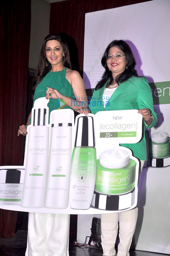 sonali bendre at the launch of oriflames ecollagen range 2