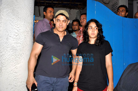 aamir khan snapped with his daughter ira 4