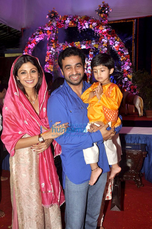 vivek shilpa visit isckon for janmashtami 14