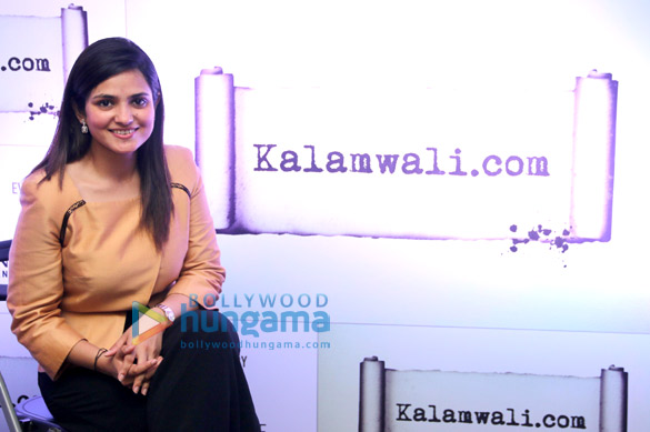 kirti kulhari launches sonia gandhis kalamwali com 10