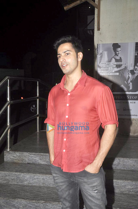 varun dhawan snapped at pvr 5