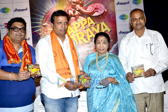 asha bhosle at bappa moraya music album launch 2