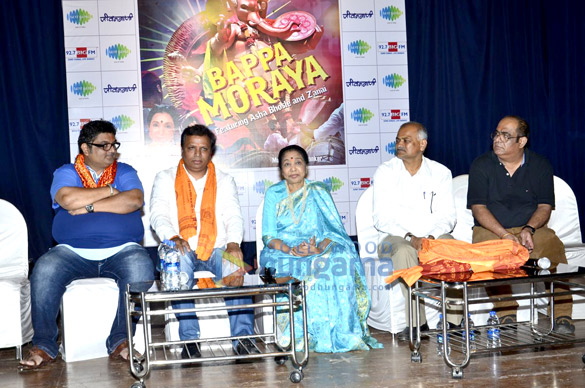 asha bhosle at bappa moraya music album launch 3