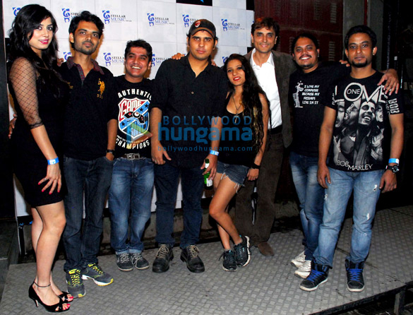 launch of music label stellar music with live performance at blue frog 4