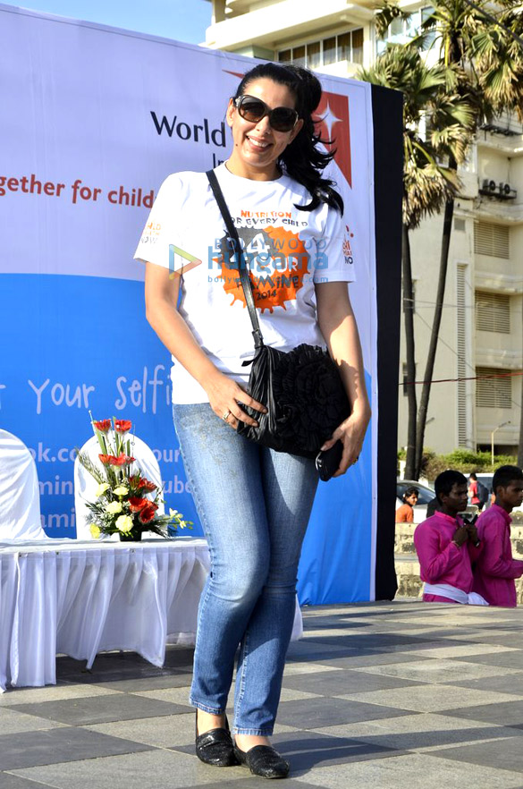 pooja bedi at world vision walkathion for nutrition 6