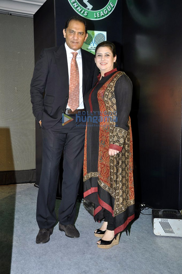 mohammad azharuddin announced as the face of punjab team at tennis champions league 6