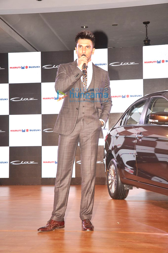 ranveer singh launches the new maruti suzuki ciaz 9