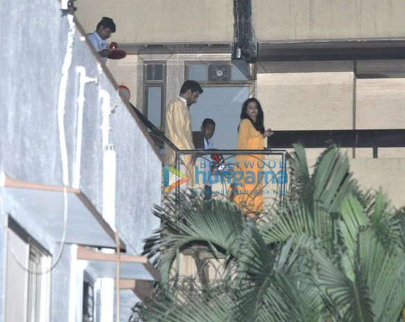 bachchans snapped during karva chauth ceremony 5
