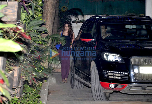 ileana dcruz snapped at sunny super sound studio 2