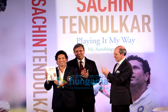 sachin tendulkar unveils his biography playing it my way 2