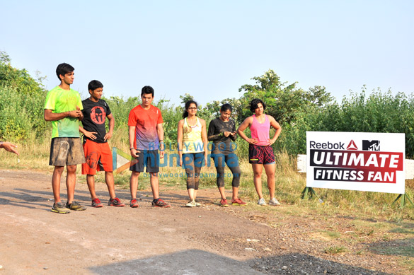 Real unit rattle John Abraham & Nargis Fakhri at the 'Reebok MTV Ultimate Fitness Fan' show  | Images - Bollywood Hungama