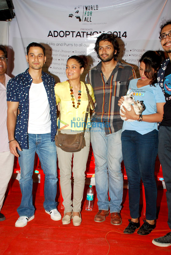 richa chadda kunal khemu ali fazal sandhya mridul at pet adoptathon 2014 3