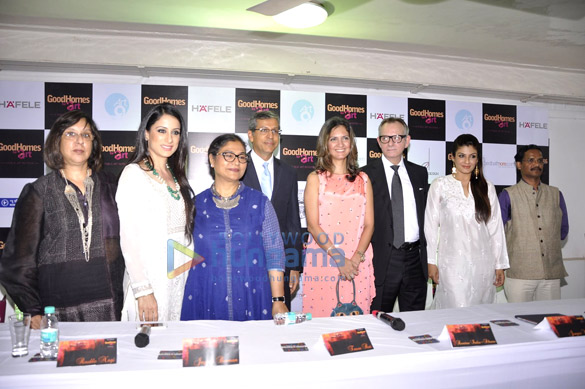 raveena tandon at the announcement of the third edition of goodhomes for art 2
