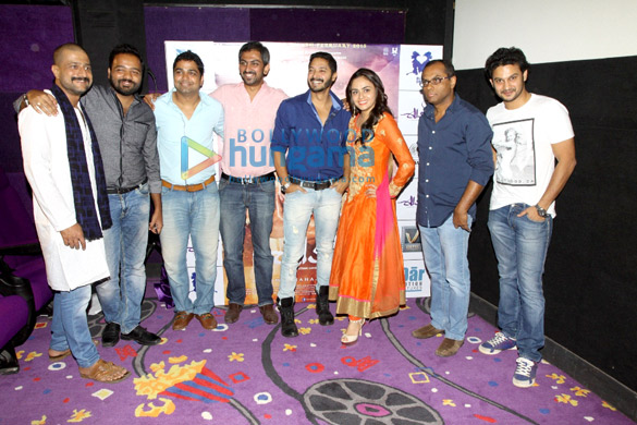 first look theatrical trailer launch of shreyas talpade baji 2