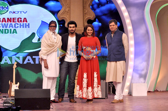 amitabh bachchan hosts the ndtv dettol banega swachh india cleanathon 2
