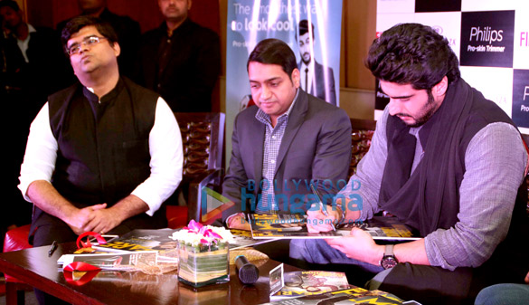 arjun kapoor launches the latest issue of filmfare magazine 9